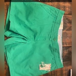 Crown and Ivy Green 5 inch shorts